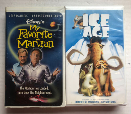 Ice Age & My Favorite Martian Bundle (VHS)