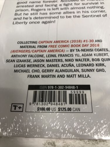 Captain America (2023) Marvel Omnibus HC TA-Nehisi Coates