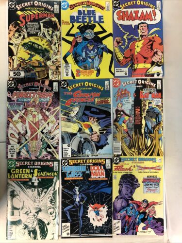 Secret Origins (1986) Complete Set # 1-50 & Annual 87-88-89 & Special # 1 (F/VF)