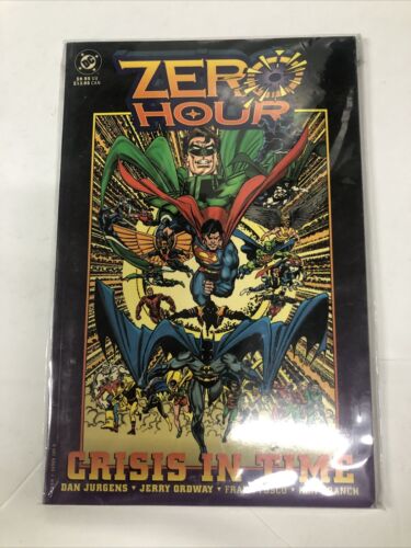 Zero Hour Book 1 (1994) DC Comics TPB SC Dan Jurgens •  Ordway • Fosco • Branch.