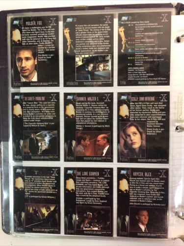 X-Files Trading (1995) Trading Cards Complete Season