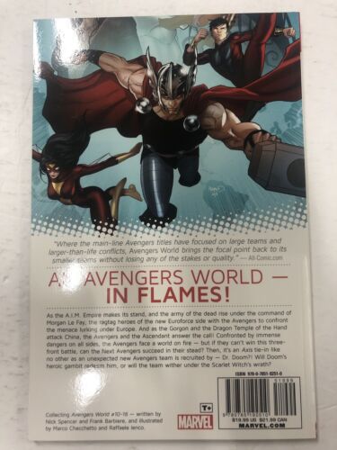 Avengers world Next World (2015) TPB SC By Nick Spencer Marvel Comics