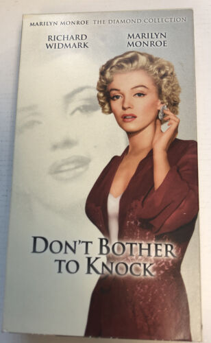 Dont Bother to Knock (2002) Vhs ~ Marilyn Monroe | Richard Widmark