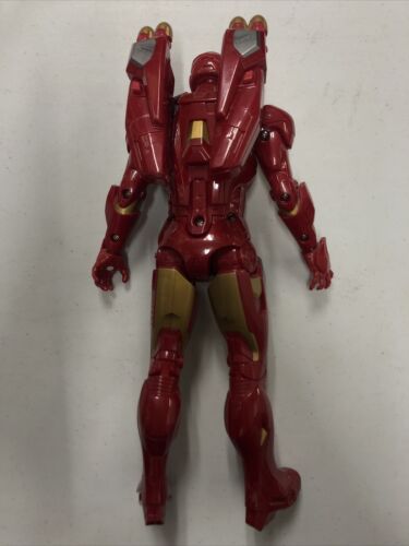 Marvel Avengers 10" Iron Man Talking Action Figure Sounds Blasters Hasbro 2012