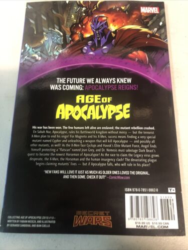 Age Of Apocalypse Warzones (2015) Marvel TPB SC Fabian Nicieza