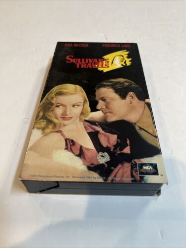 Sullivans Travels (VHS, 1993) Joel McCrea • Veronica Lake  | Paramount