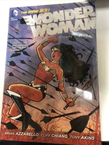 Wonder Woman Vol.1 Blood (2012) DC Comics TPB HC Brian Azzarello