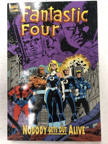 Fantastic Four: Nobody Gets Out Alive By Tom De Falco (1994) Marvel TPB SC