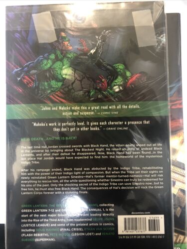 Green Lantern Vol.2: The Revenge Of Black Hand (2012) Dc Comics TPB SC G.Johns