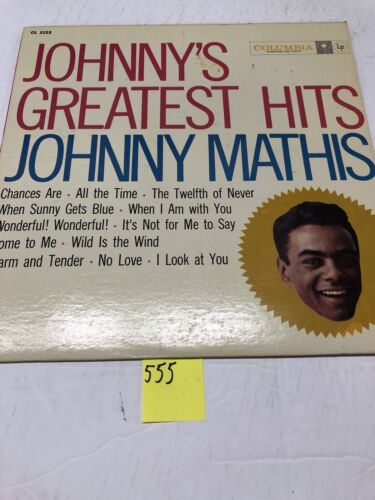 Johnny Mathis Johnny’s Greatest Hits Vinyl LP Album