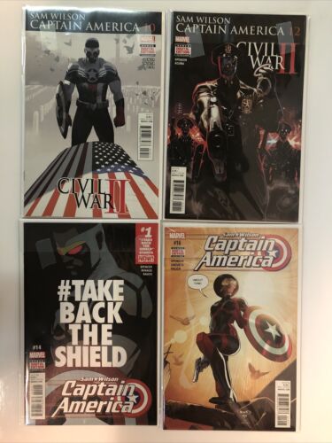 Sam Wilson Captain America (2017) Complete Set