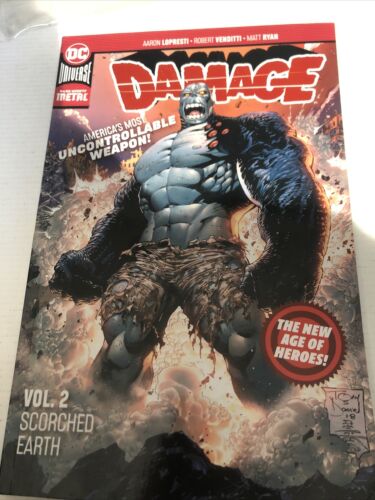 Damage The New Age Of Heroes Vol.2 Scorhed Earth (2019) DC Comics  TPB SC Miki