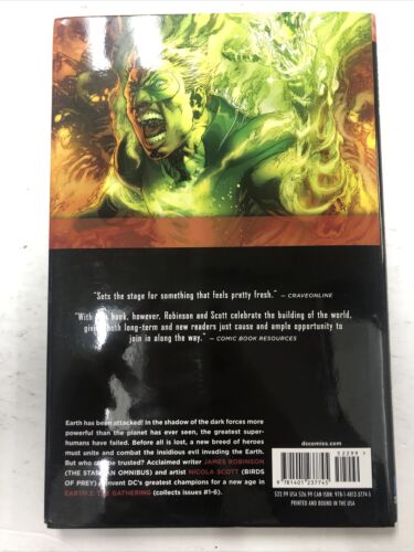 The new 52! Earth 2 Vol.1 The Gathering By James Robinson (2013) TPB HC