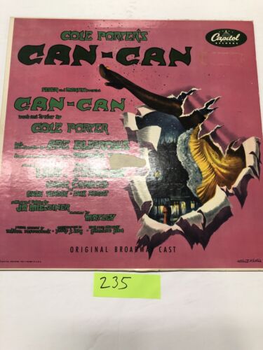 Cole Porter’s Can Can  Original  Cast Vinyl LP Album