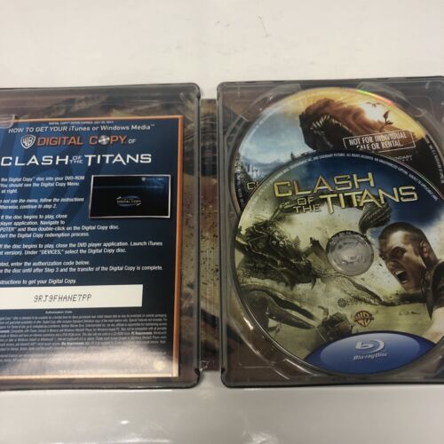 Clash of the Titans (2012) Blu-ray Disc • Steelbook • Legendary Pictures