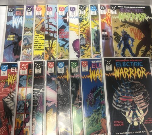 Electric Warrior (1986) # 1-18 Missing # 13 (VF+/NM) DC Comics • Jim Baike