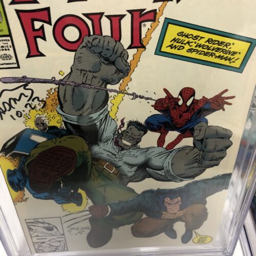 Fantastic Four (1990*1991) # 347 # 348 * # 349 *  (CGC 9.8 SS) Signed Adams