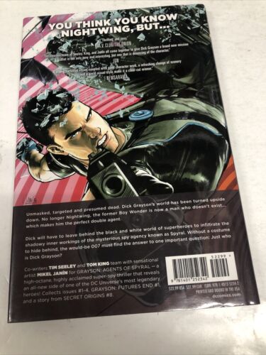 Grayson Vol.1: Agents Of Spyral (2015) Dc Comics HC Tim Seeley