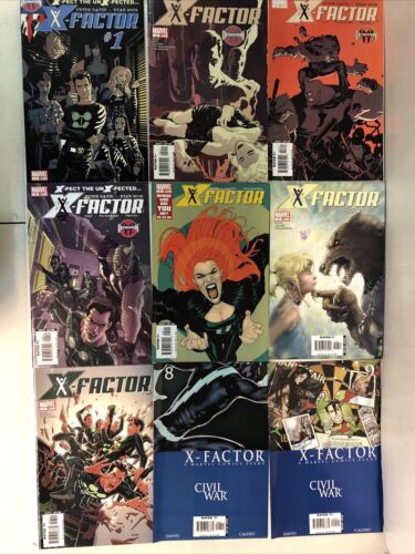 X-Factor (2006) Starter Consequential Set # 1-19 & Annual # 1 (VF/NM) Decimation