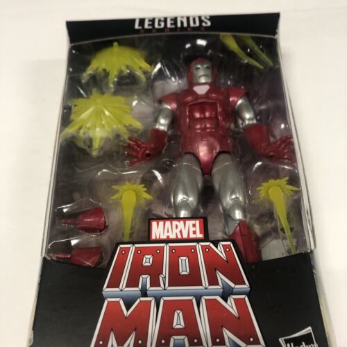 Hasbro • Marvel Legends • Iron Man • Silver Centurion 6 inch • Action Figure