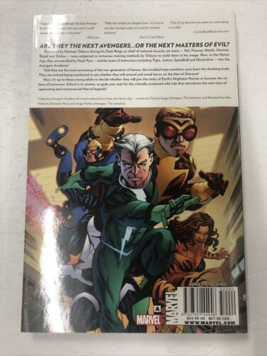 Avengers Academy Vol 1 Permanent Record (2011) TPB HC By Christos Gage Marvel