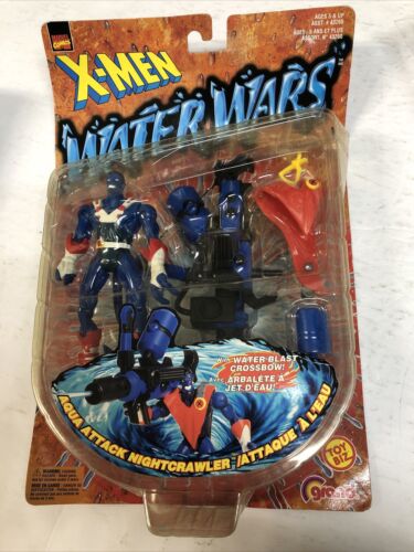 TOYBIZ X-MEN WATER WARS Aqua Attack Nightcrawler