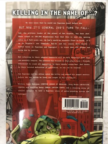 Superman : Codename: Patriot (2010) DC Comics HC James Robinson