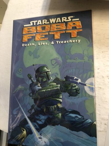 Star Wars Boba Fett  Death Lies & Treachery (1998) Dark Horse TPB SC John Wagner