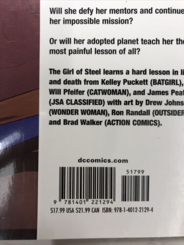 Supergirl Way Of The World By Kelley Puckett (2009) TPB DC Comics