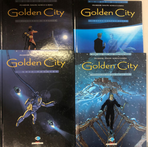 Golden City  Vol.1-2-3-6 (2005) Delcourt French