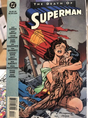 The Death Of Superman (1993) DC Comics TPB SC Dan Jurgens