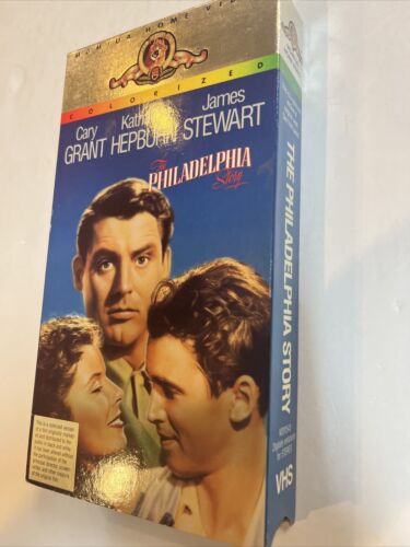 The Philadelphia Story (VHS, 1995) Gary Grant • Katherine Hepburn •James Stewart