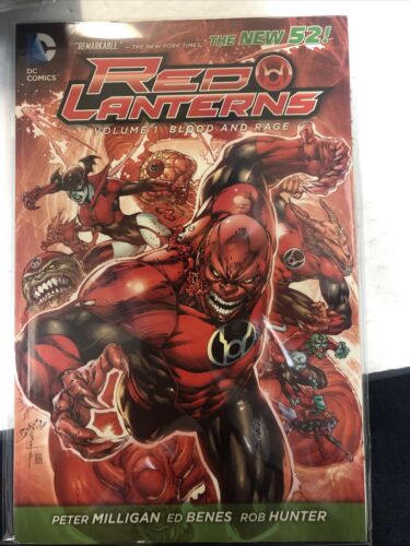 Red Lantern Vol.1: Blood And Rage (2012) DC TPB SC Peter Milligan