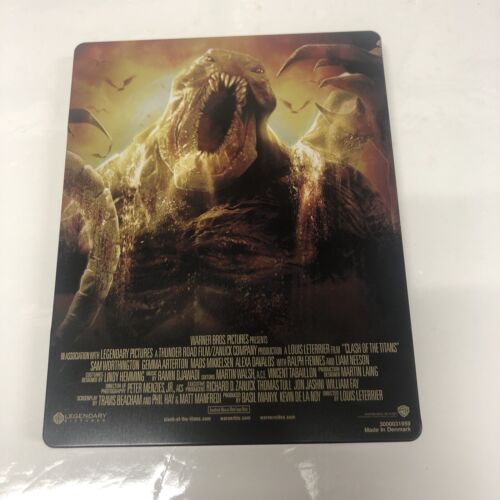 Clash of the Titans (2012) Blu-ray Disc • Steelbook • Legendary Pictures