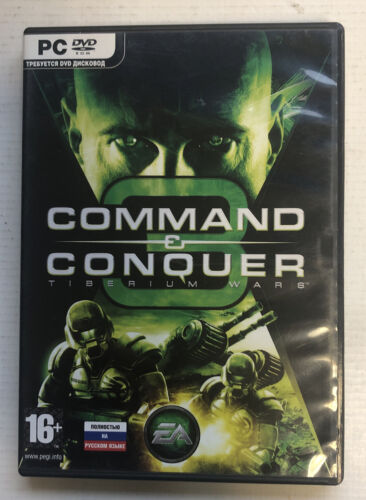 Command & Conquer 3  Tiberium Wars Computer Game (PC, 2007)