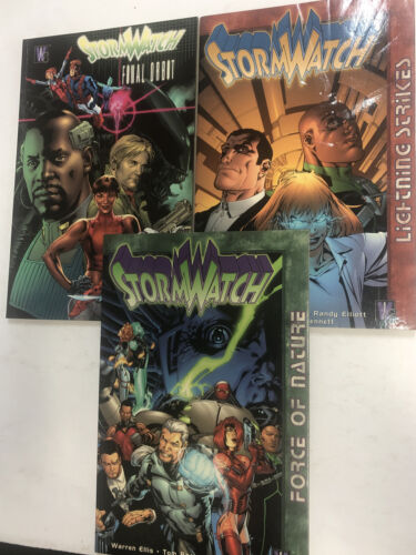 Stormwatch  1-3 (1996) Wildstorm TPB SC Warren Ellis