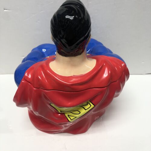 Superman Ceramic Cookie Jar • Limited Edition • Dc Comics • Warner Bros