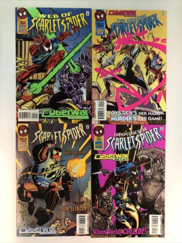 Scarlet Spider: Cyberwar (1995) Complete Set Part