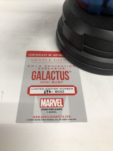 Galactus 2013 Exclusive Mini Bust Box Gentle Giant Limited!! 696/800 Marvel