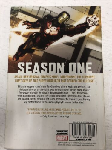 Iron Man Season One (2013) Marvel HC Chaykin