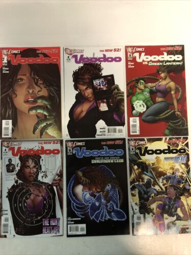 Voodoo The New 52 (2011) #1 - #6 Set  (VF/NM)  |  DC Comics • Marz •  Sami Basri