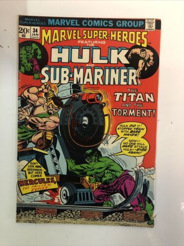 Hulk And The Sub-Mariner (1972) Consequential Set