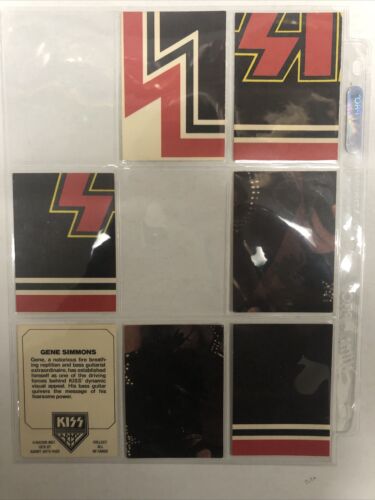 KISS Army Aucoin MGT Cards (1978)By AGRMT With KISS -incomplete Set Of 56 Cards