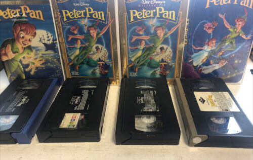 Peter Pan Black Diamond,Masterpiece,edition Special English And French (VHS)