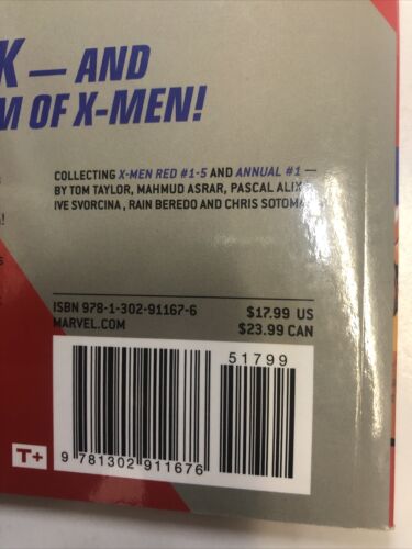 X Men Red Vol.1 The Hate Machine (2018) Marvel TPB SC Tom Taylor