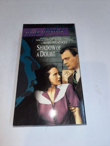 Shadow of a Doubt (VHS, 1999) Alfred Hitckcock • Teresa Wright • Joseph Cotten