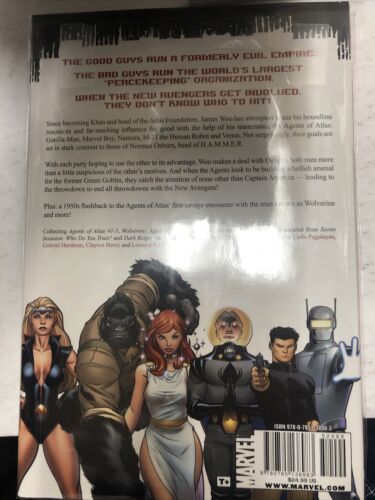 Agents Of Atlas: Dark Reign (2009) Marvel TPB HC Jeff Parker