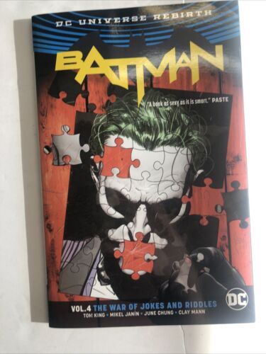 Batman (2017) TPB Vol # 4 The War of Jokes and Riddles • Tom King • DC Comics