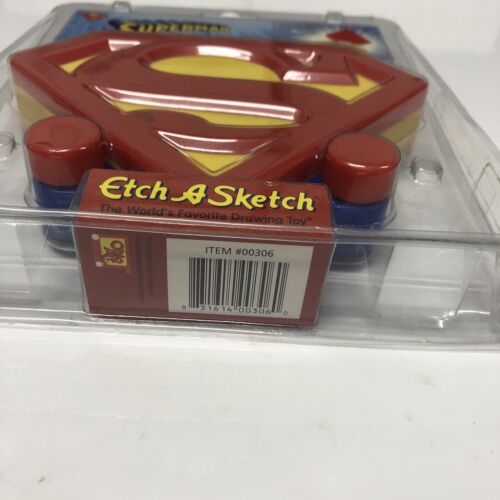 Superman • Etch & Sketch • The World’s Favorite Drawing Toy • Warner Bros.