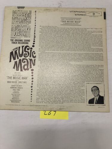 The Music Man  Original soundtrack Vinyl  LP Album